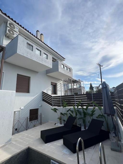 Villa Leo Aigina Vathi  Экстерьер фото